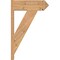 Ekena Millwork Traditional Smooth Arts and Crafts Outlooker, Western Red Cedar, 7 1/2"W x 22"D x 34"H OUT08X22X34TRA03SWR - alternate 2